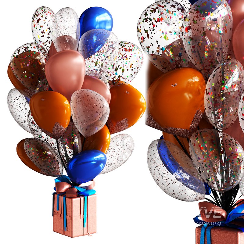 Beautiful elegant balloons - Image 3
