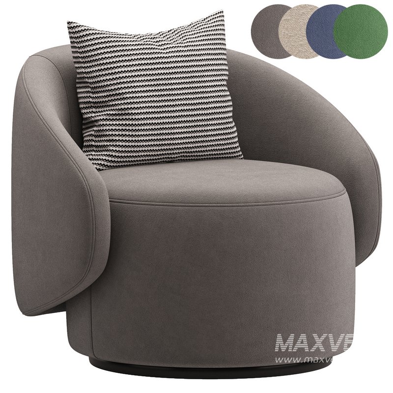 Orixa Swivel Armchair - Image 1