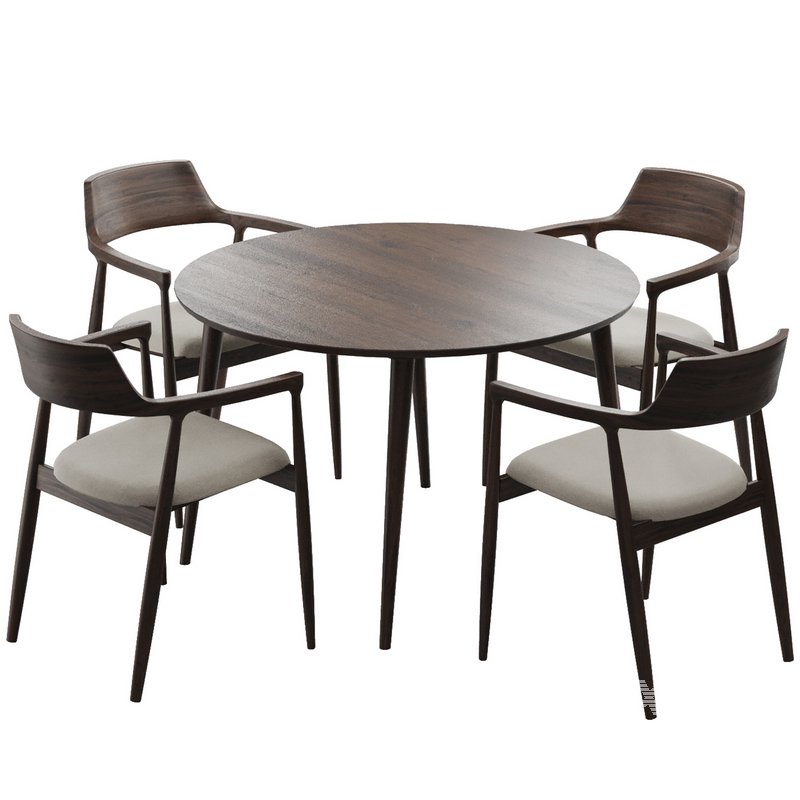 Dinning chair and table227 - Image 2