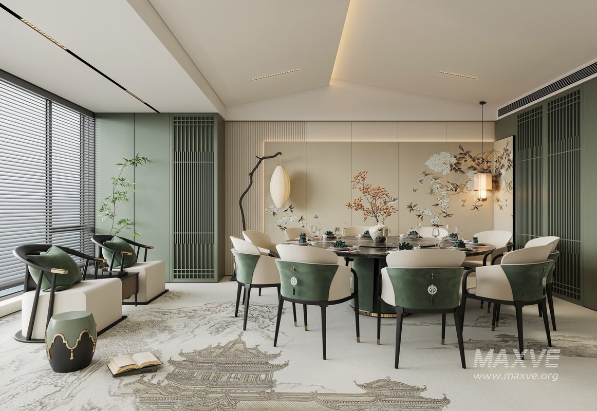 Modern dining room - Image 1