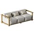 Pinet 84 Teak Outdoor Sofa - Thumbnail 3