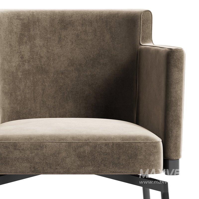 EVORA METAL LEGS UPHOLSTERED CHAIRS - Image 11