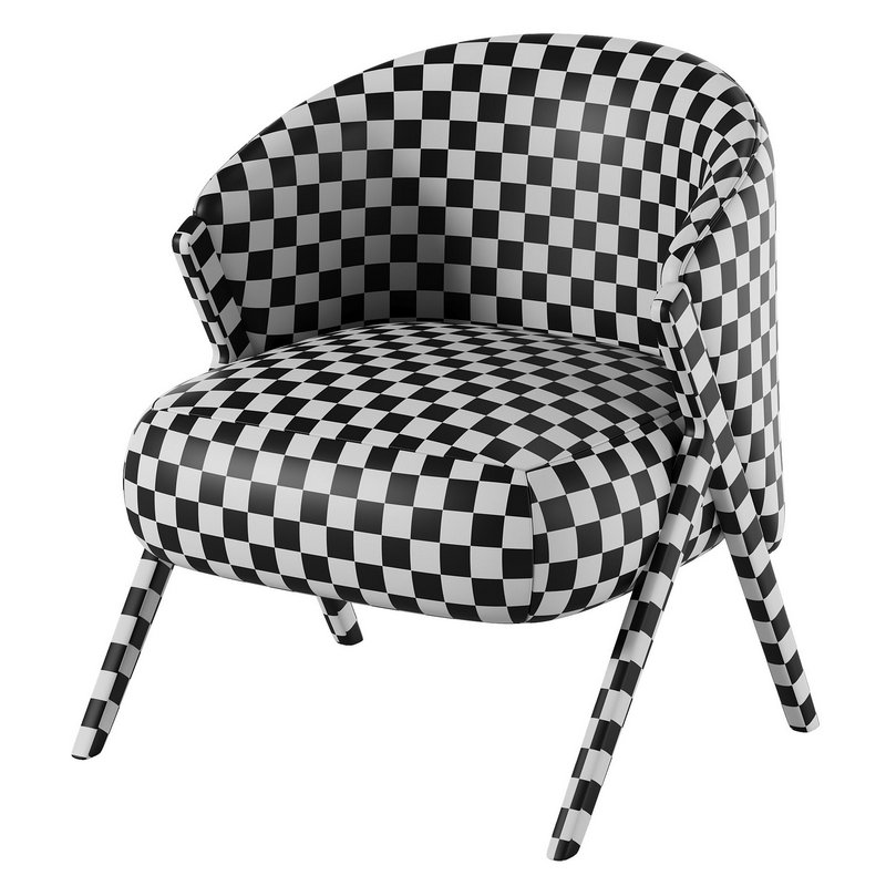 UPHOLSTERED BOUCLE ARMCHAIR - Image 6