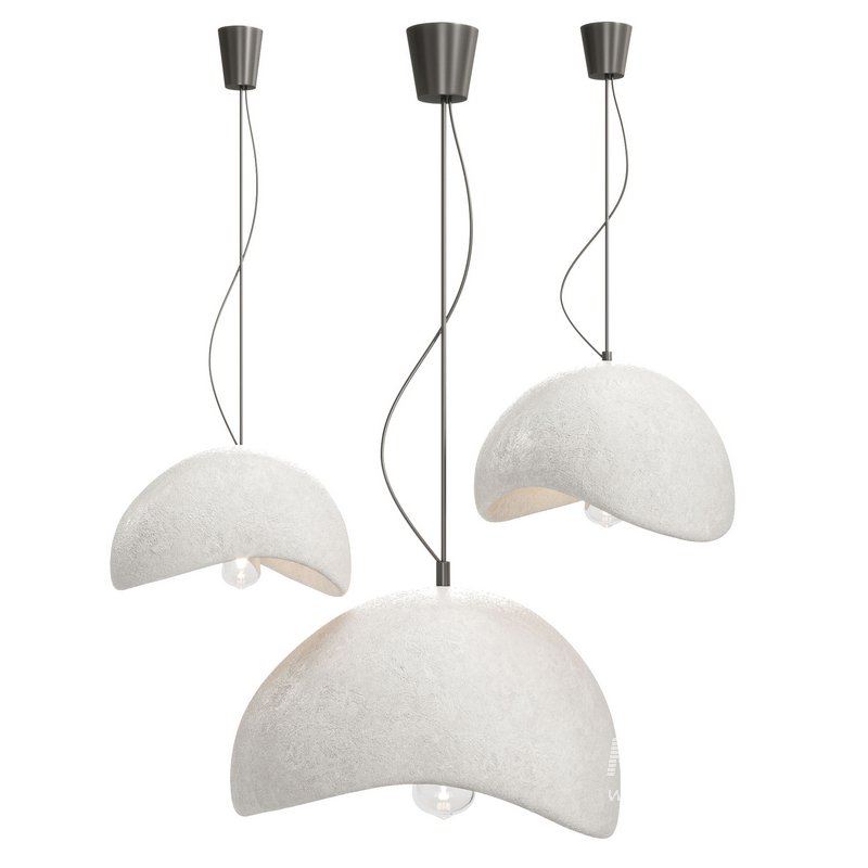 Wabi sabi combination chandelier - Image 1