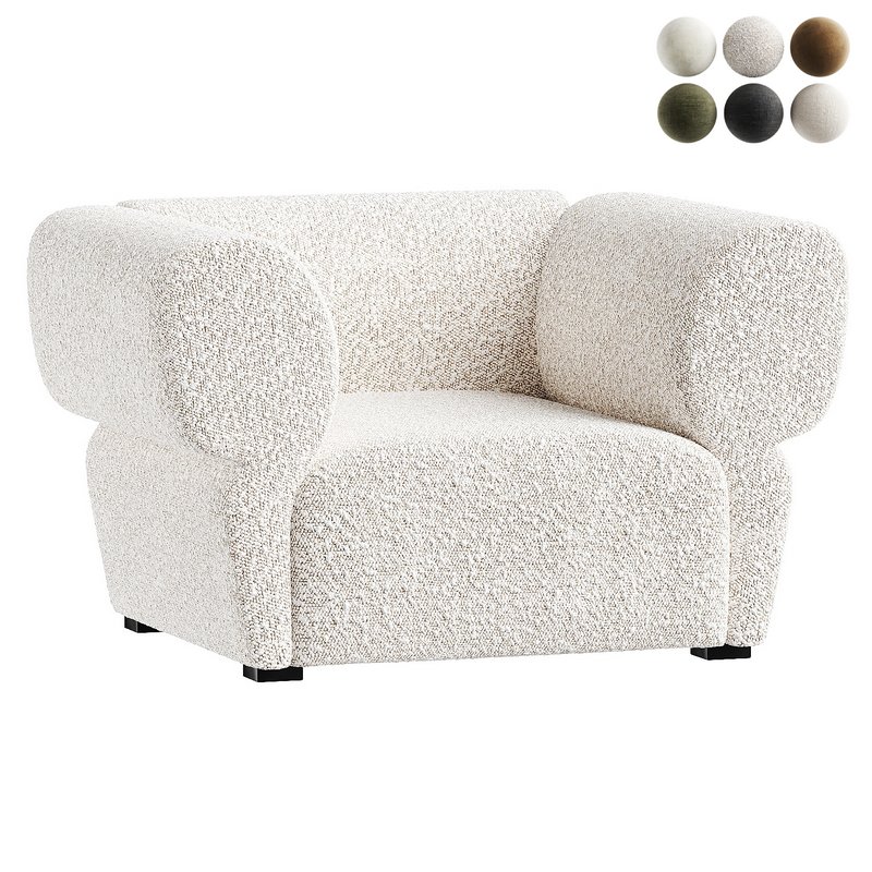 armchair blue - Image 6