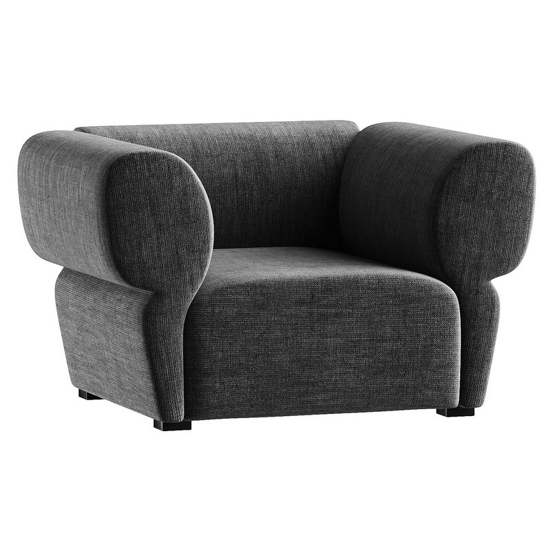 armchair blue - Image 3