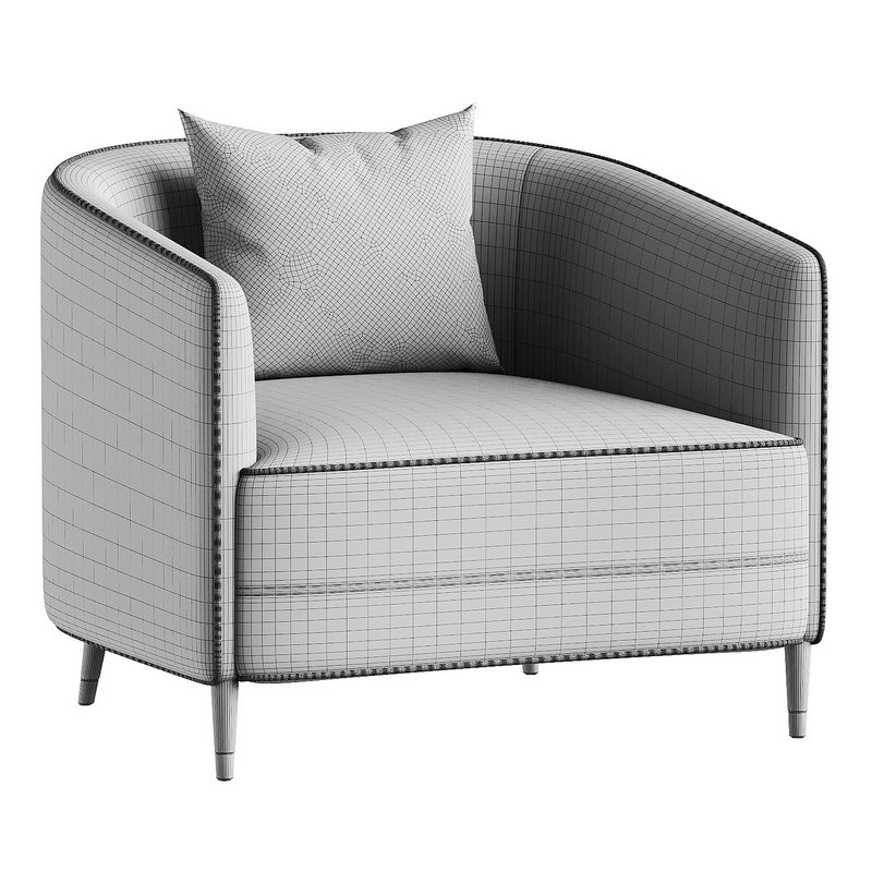 armchair brown - Image 7