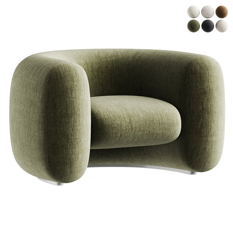 green armchair - Image 7