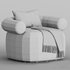 Huggy Swivel Armchair - Thumbnail 4