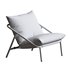 Ayatt Modern Metal Frame Sling Accent Armchair - Thumbnail 5