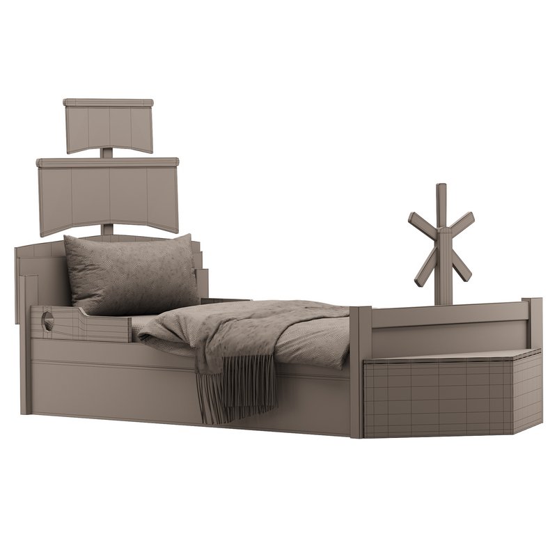 Shaped Platform Bed - Image 13