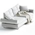 Limes New Sofa in Avant Apres Upholstery and Armrest with Roll by Sergio Bicego - Thumbnail 3