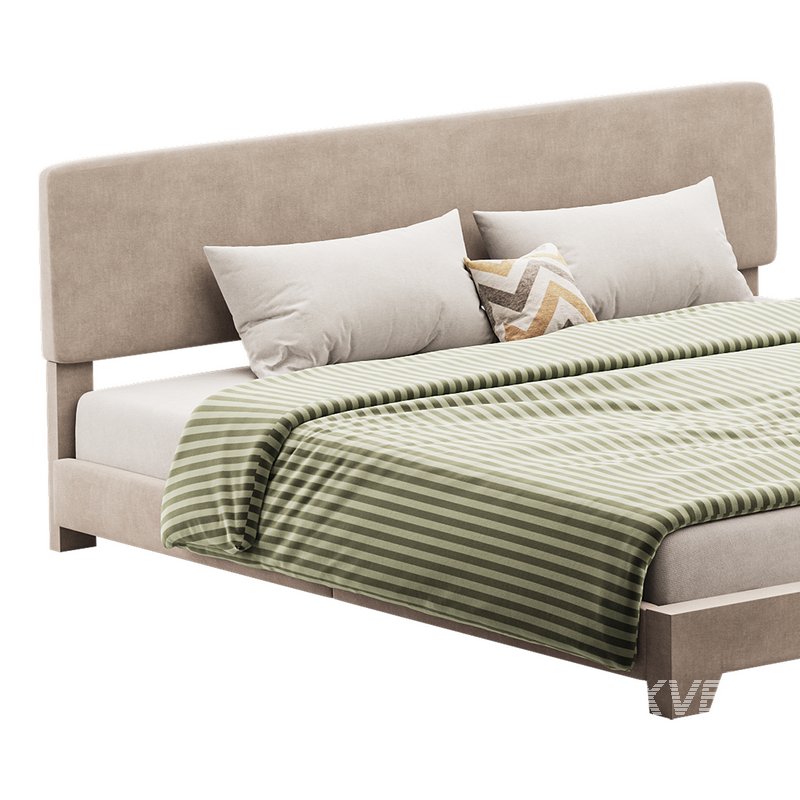 Einfach King Upholstered Platform Bed - Image 12