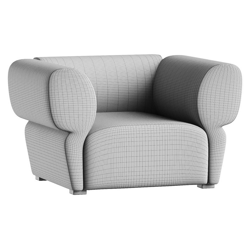 armchair blue - Image 7