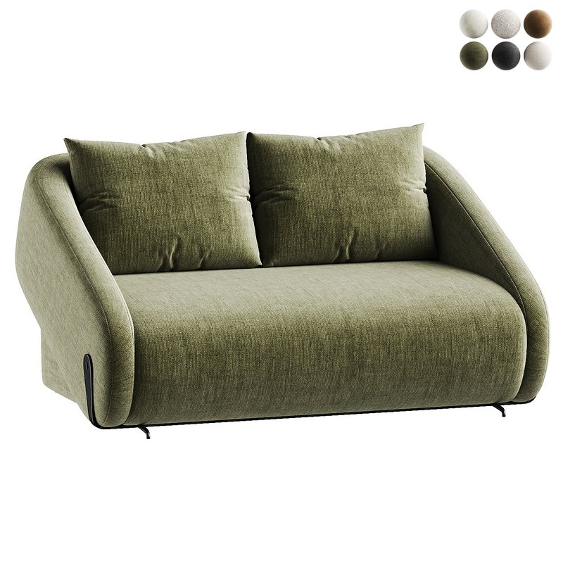 green sofa - Image 6