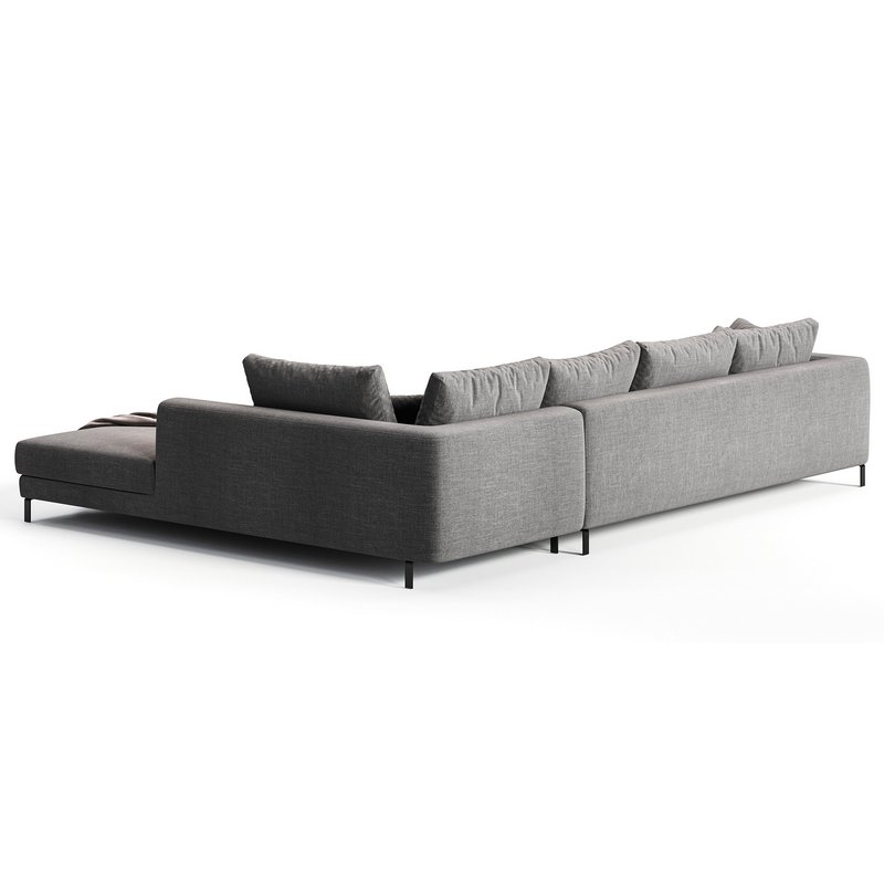 Ray Corner Sectional Sofa By B&B ITALIA - Image 9