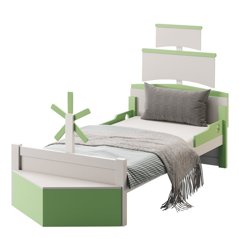 Shaped Platform Bed - Image 10