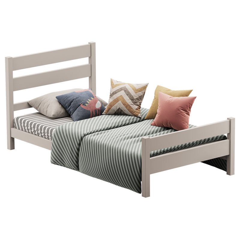 PAPROOS Twin Bed Frame for Kids - Image 5