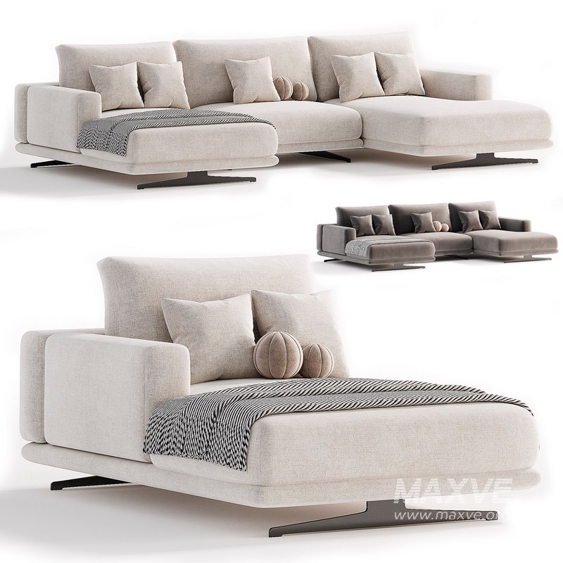 Zillis 3 seat corner Sofa - Image 3