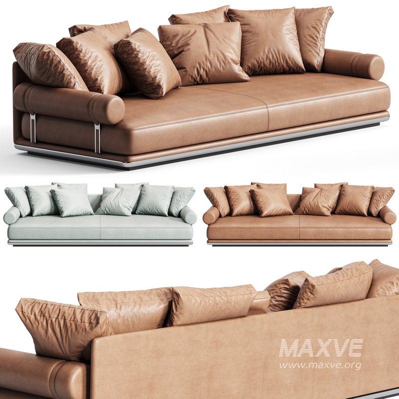 Noonu Straight sofa B&B Italia By Antonio Citterio - Image 2