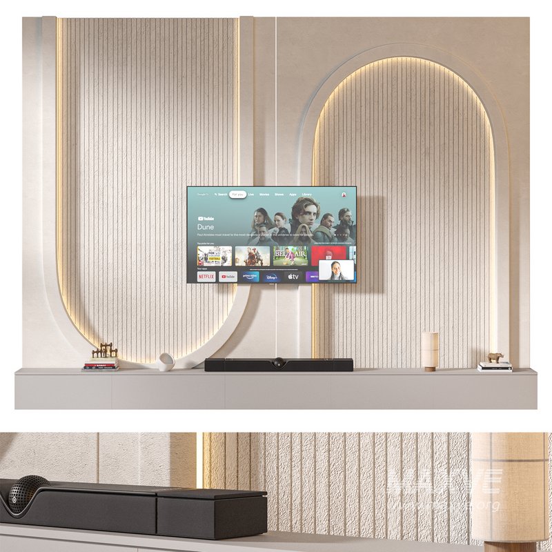 TV wall set 23 - Image 1