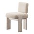 C Back Armless Chair - Thumbnail 12