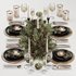 Winter Pine Table Setting Elegance - Thumbnail 3
