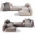 Tokio Modular fabric Sofa 2 - Thumbnail 5