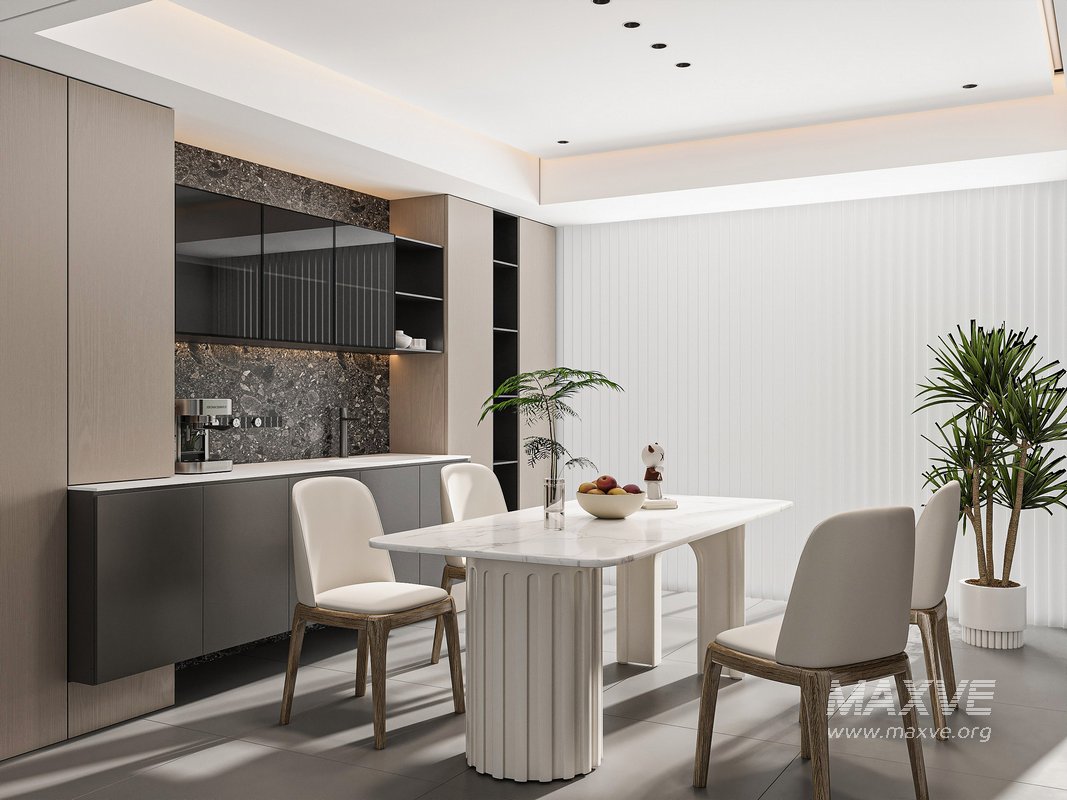 Modern dining room - Image 1