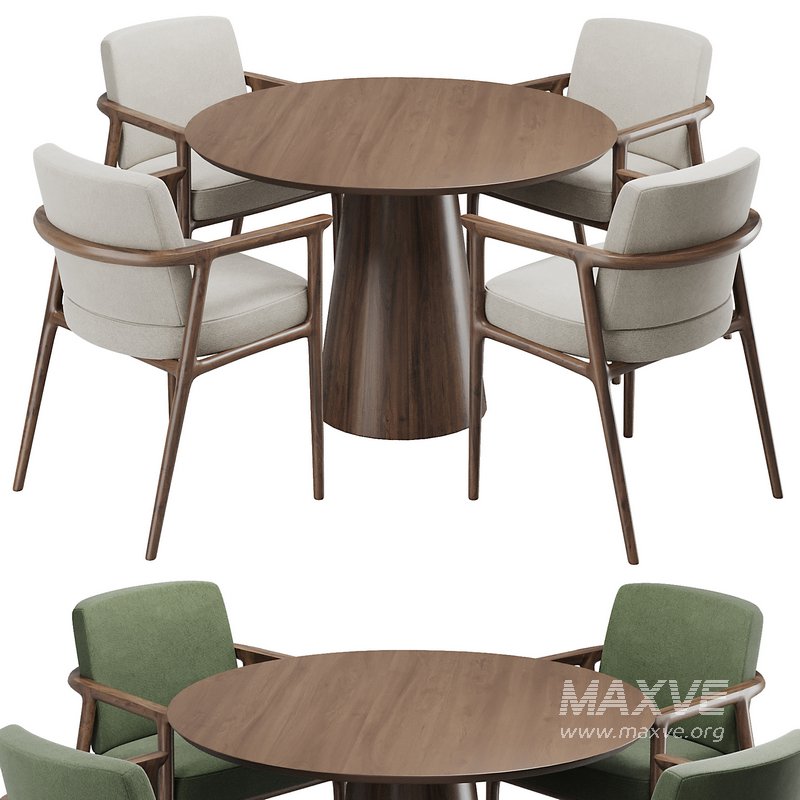 Dinning chair and table187 - Image 1