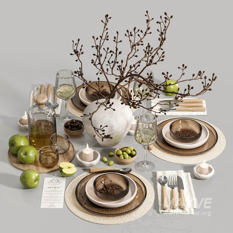 Tableware Decor set9 - Image 4