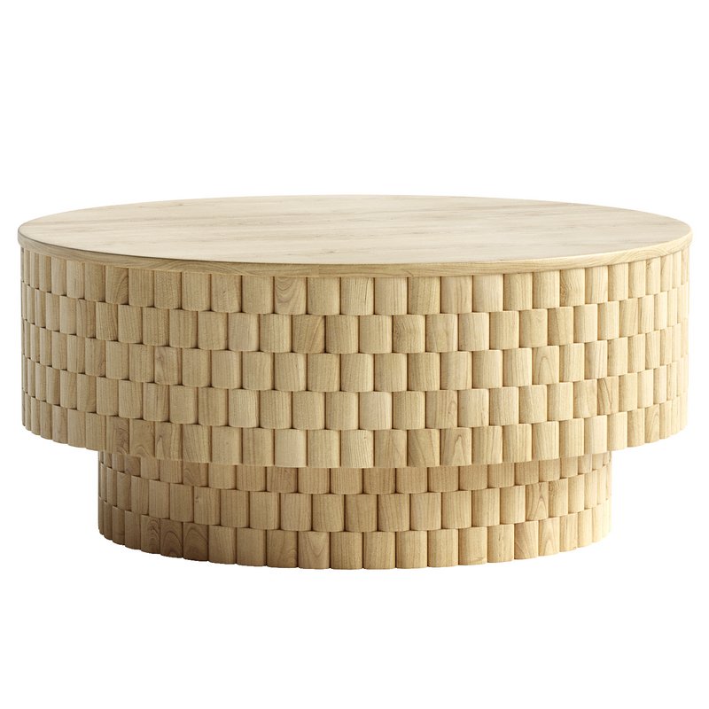 Abshire Solid Wood Storage Coffee Table - Image 1