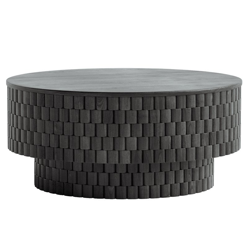 Abshire Solid Wood Storage Coffee Table - Image 2