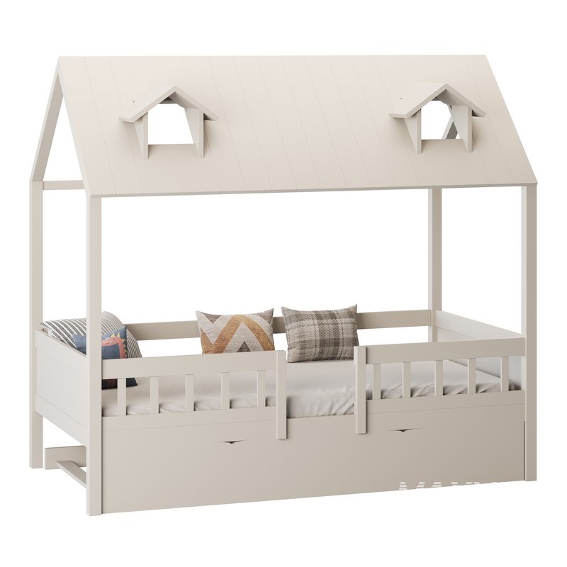 Bed Frame with Trundle - Image 2