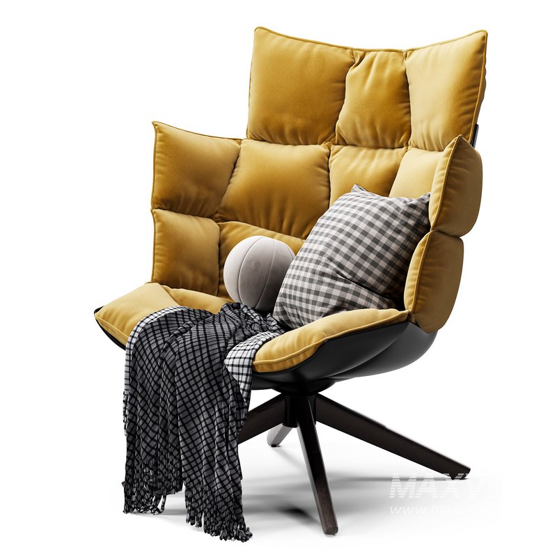 Husk chair b&b italia - Image 7