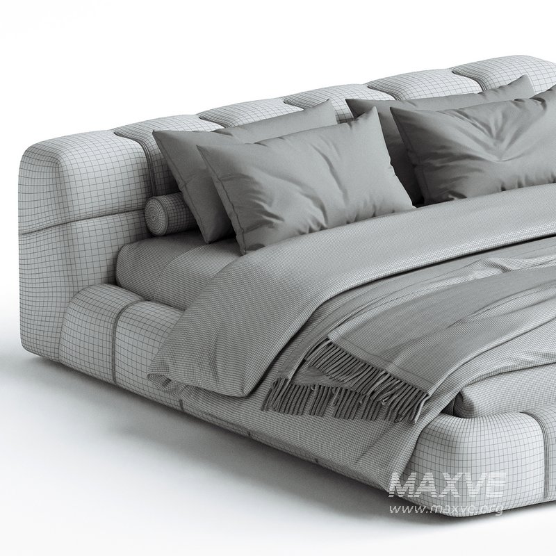 Tufted Bed Eternity Modern - Image 3