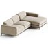 Benedict 2Piece Sectional Corner Sofa - Thumbnail 2