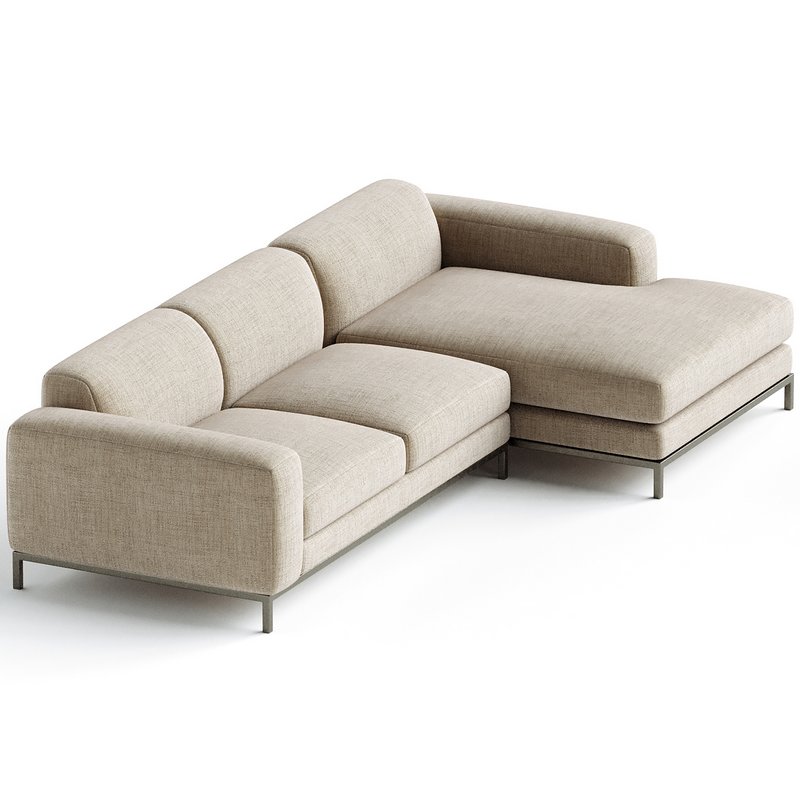 Benedict 2Piece Sectional Corner Sofa - Image 2