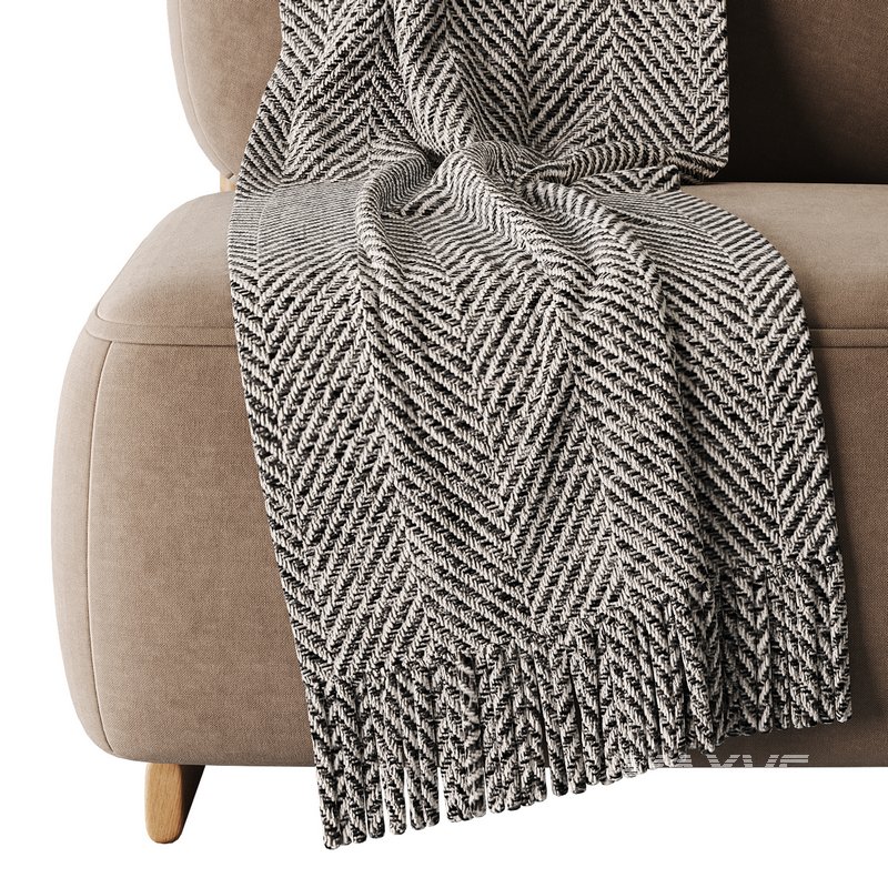 Modern Simple Style Cherry Wood Side Chair - Image 9