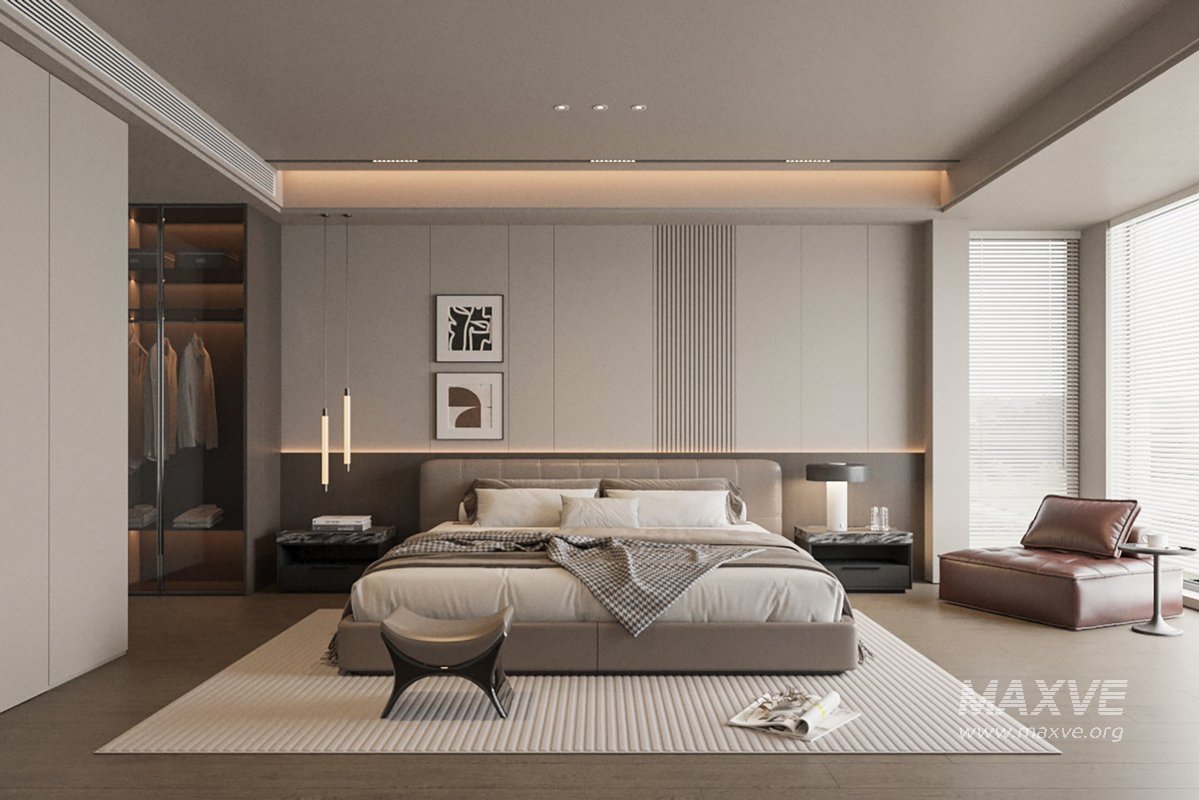 Modern bedroom - Image 1