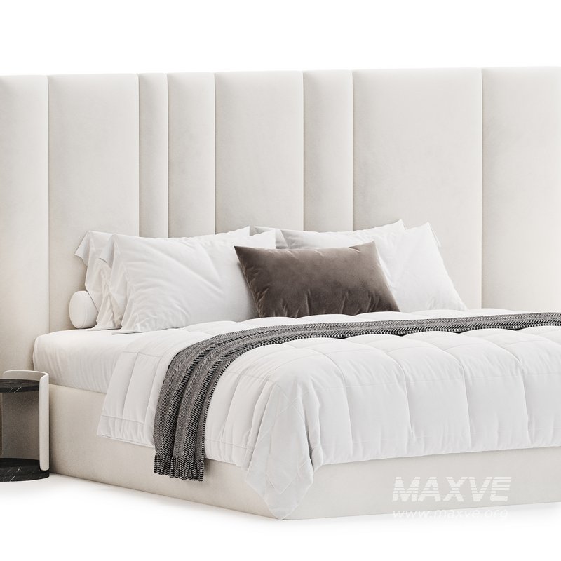 Desire bed with wide headboard - Image 3