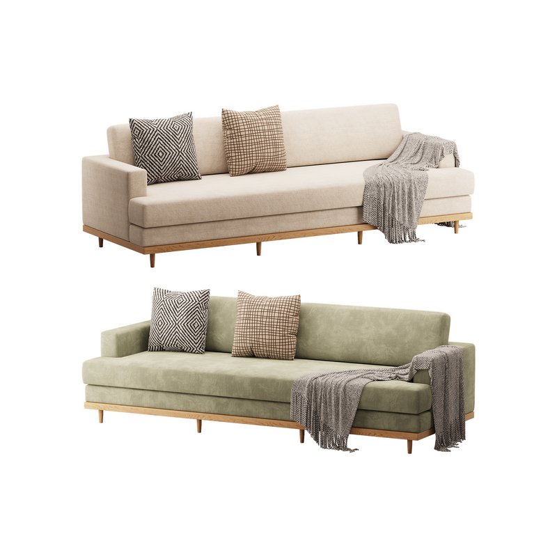 Olivet Full Length Sofa - Image 1