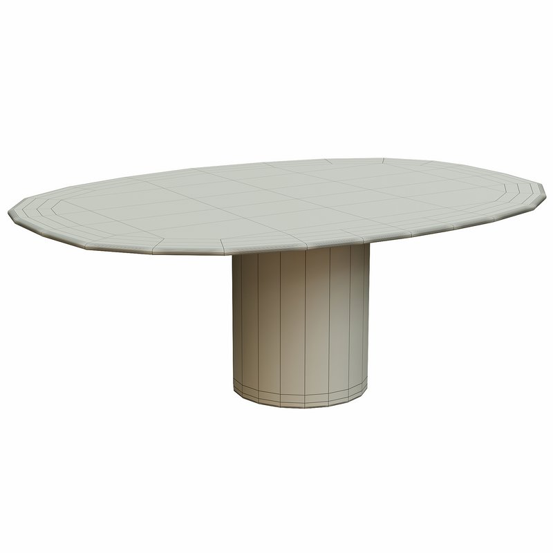 Rayan Dining table by Minotti - Image 2