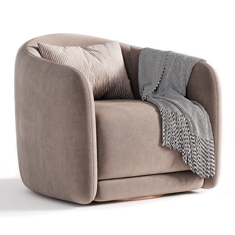 Addie Swivel Armchair - Image 5