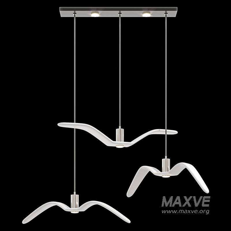 Hanging plastic Led Lamp Bird - Image 5