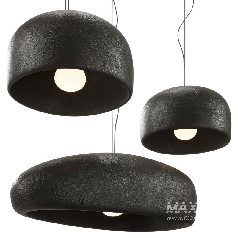 Japanese Wabi Sabi Pendant Lamp - Image 3