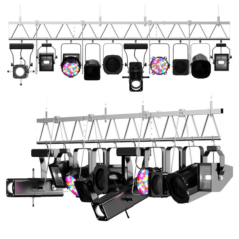 Soft theater farm with lighting equipment - Image 2
