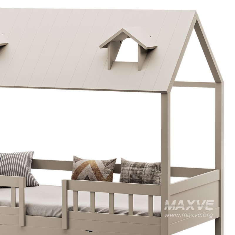 Bed Frame with Trundle - Image 10