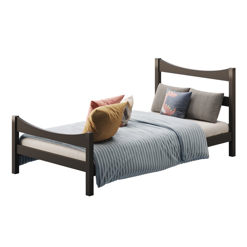 Gymax Twin Size Platform Bed - Image 6