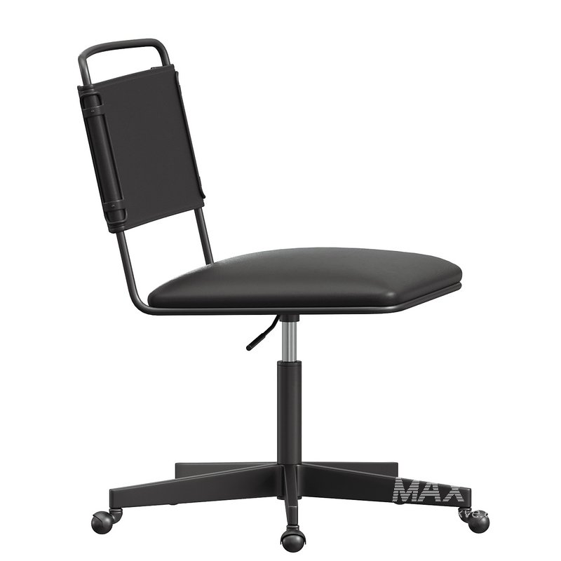 Perkins Leather Swivel Desk - Image 2